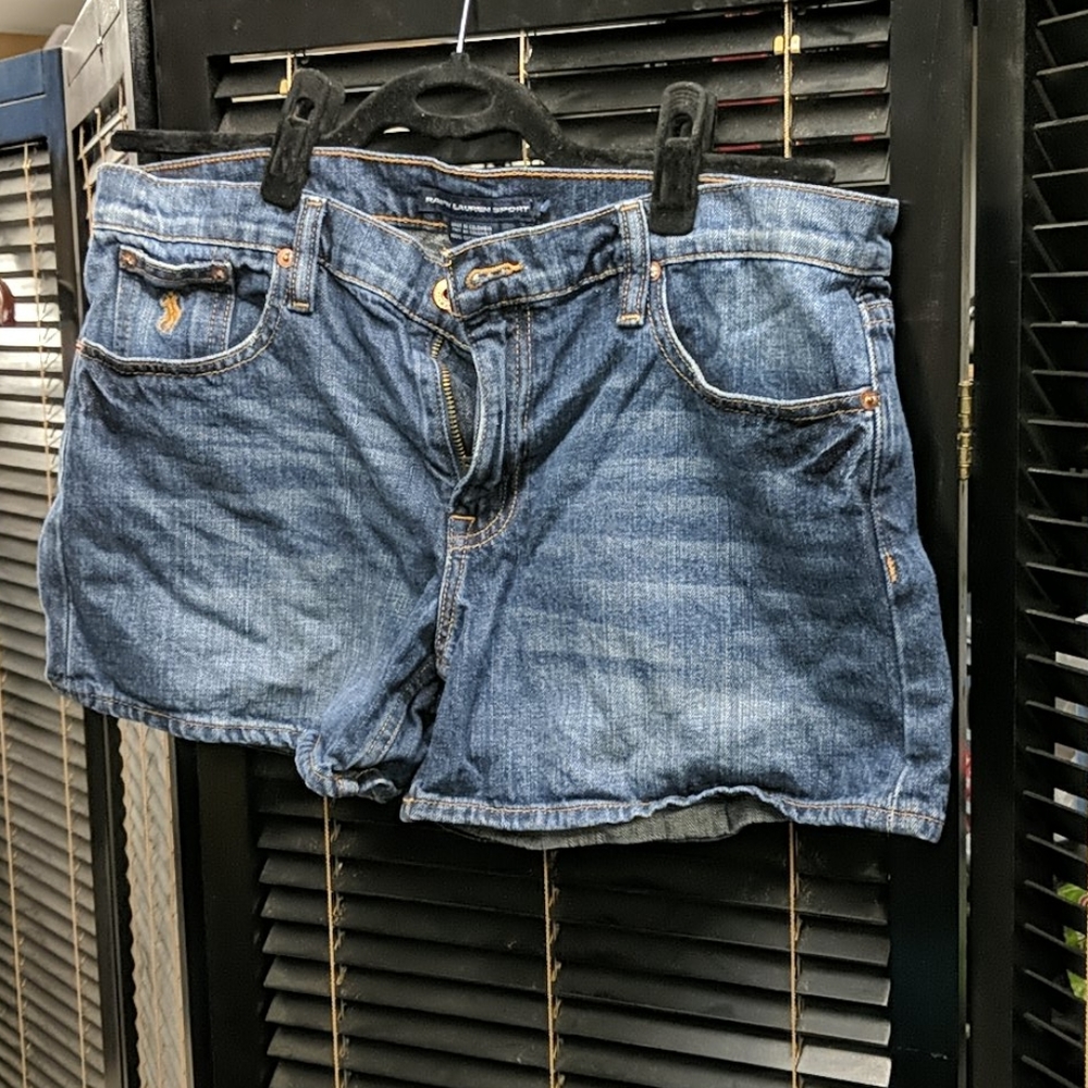 Ralph Lauren sport denim jeans shorts